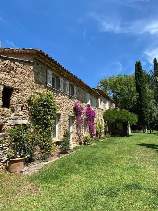 Villa Provencale Familiale Avec Piscine Grimaud Esterno foto