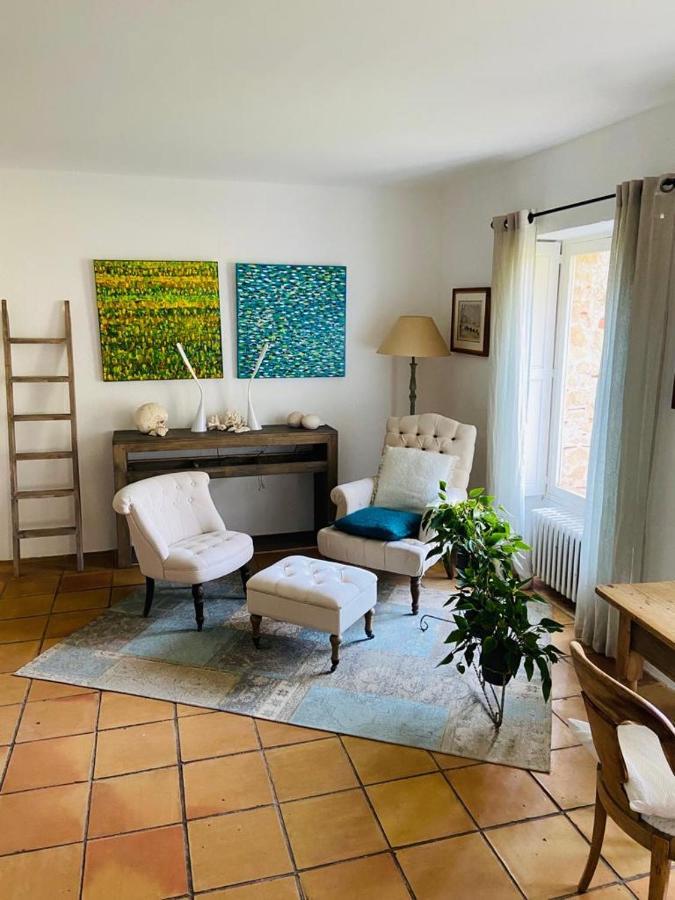 Villa Provencale Familiale Avec Piscine Grimaud Esterno foto