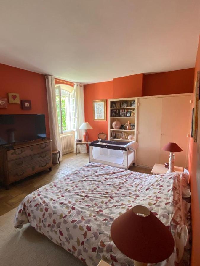 Villa Provencale Familiale Avec Piscine Grimaud Esterno foto